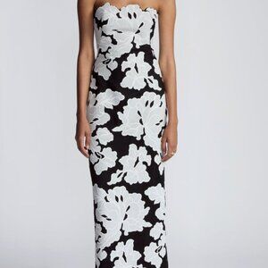 Lela Rose Floral Embroidered Lace Natasha Dress - NWT